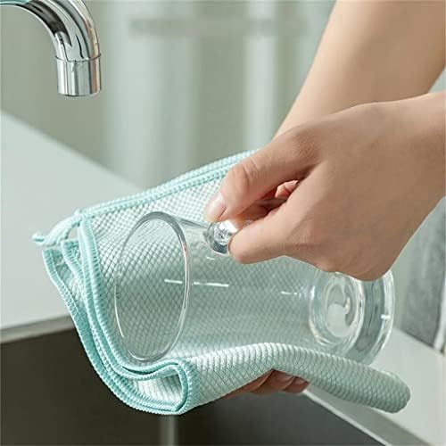 Yxbdn ručnik 5pcs kuhinja učinkovita čista mrlja za ulje ručnik riba ljestvica krpe za čišćenje krpe za pranje posuđa za čišćenje ručnika