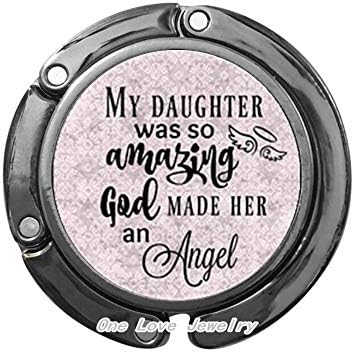 Novi komemorativni amulet, gubitak kćeri, moja kći je nevjerojatna, Bog ju je učinio anđelom, jako mi nedostaje moja kći, 9190