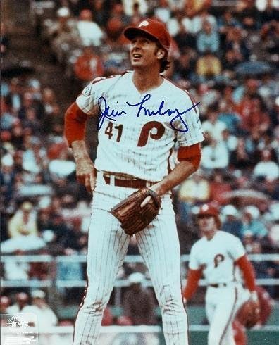 Jim LONBORG potpisan - Autografirani Philadelphia Phillies 8x10 inčni fotografija - Autografirane MLB fotografije