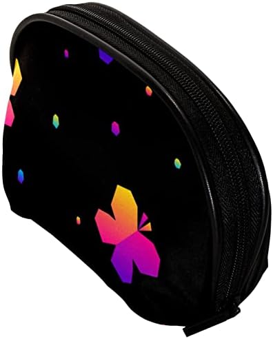 Kozmetičke torbe za žene, torbice za torbice šminke Organizator za skladištenje torbe za šminkanje djevojke, točkice u boji leptira