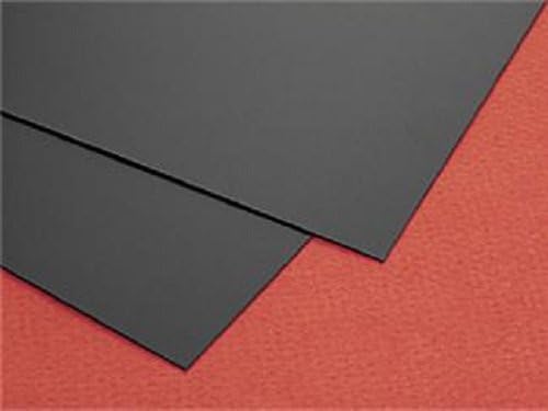 SIBE-R-plastični modeli opskrbe opskrbe crne stirene listova, .06 x 8 x 21 paket