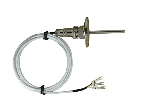 Tri-Clamp vodootporni RTD PT100 senzori temperature s Telfon kabelom i odvojivim konektorom