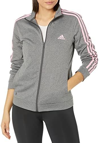 adidas žensko zagrijavanje tricot redovita jakna s 3 stripes