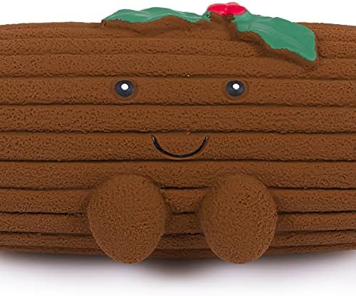 Petface Latex Squeaker yule log božićna igračka za pse