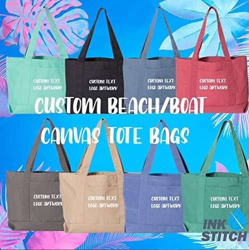 Tin Stitch Custom 8870 Pigment obojeni Premium dizajn vaše vlastite prilagođene torbe za platnene torbe