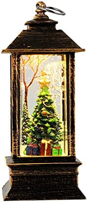 1pcs Božićni svjetlosni ukrasi svjetiljka Mini LED svjetiljka Ukrasna Svečana Svjetiljka dekor