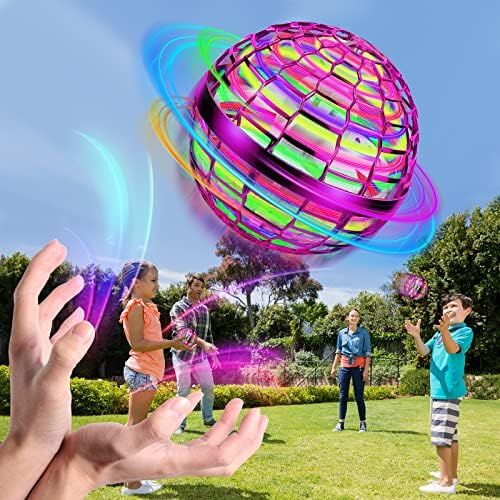 EtThagd Leteća kugla za kuglu 2022 Nadograđena leteća igračka za letenje lopte za djecu Magic Magic Orb 361 ° rotirajući uzvišen UFO