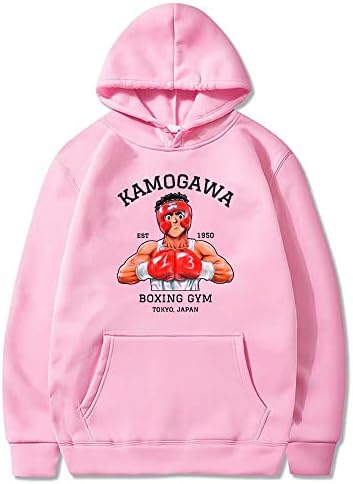 HaJime no ippo kamogawa anime hoodie dugi rukav žene muškarci s kapuljačom dukserica harajuku odjeća