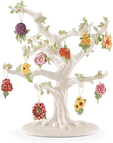 Lenox 893532 jeseni cvjetovi 10-dijelni ukras i set drveća
