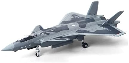 Modeli zrakoplova 1/144 prikladni za zrakoplovne snage J-20 Fire Fang Fighter Air Force Die-Cast Aircraft Model Model Toy Collector