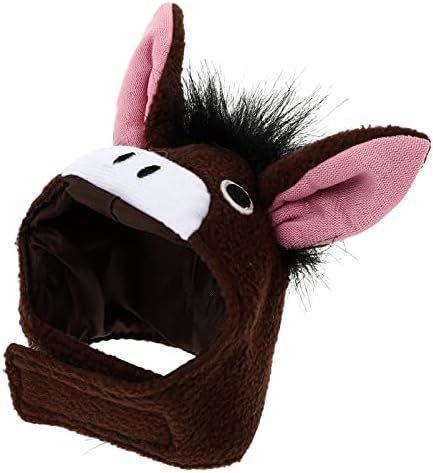 PopetPop hrčak kostim magareći šešir haloween magarac magarac kapica ferret gvineja svinja zabava cosplay cosplay animal uho kapica
